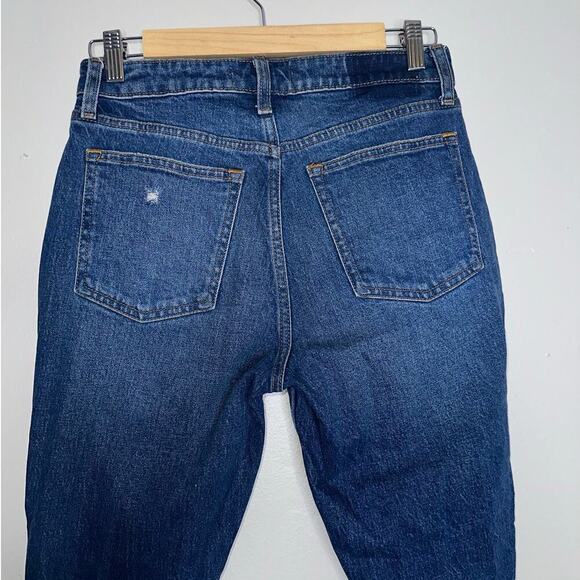 Abercrombie & Fitch Curve Love The Skinny High Rise Jeans Dark Wash Blue Size 26 - Picture 7 of 8